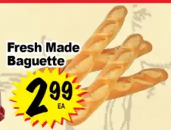Superior Grocers Fresh Made Baguette offer