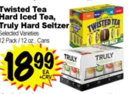 Superior Grocers Twisted Tea Hard Iced Tea, Truly Hard Seltzer offer
