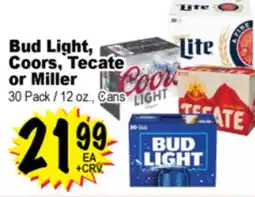 Superior Grocers Bud Light, Coors, Tecate or Miller offer