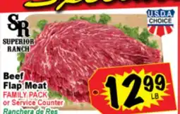 Superior Grocers Beef Flap Meat offer