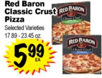 Superior Grocers Red Baron Classic Crust Pizza offer