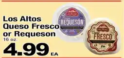 Superior Grocers Los Altos Queso Fresco or Requeson offer