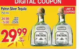 Superior Grocers Patron Silver Tequila offer