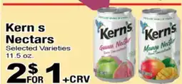 Superior Grocers Kern's Nectars offer