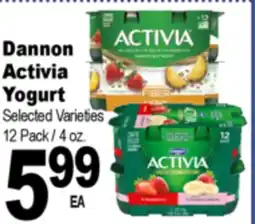 Superior Grocers Dannon Activia Yogurt offer
