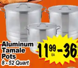 Superior Grocers Aluminum Tamale Pots offer