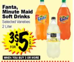 Superior Grocers Fanta, Minute Maid Soft Drinks offer