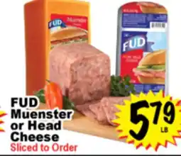 Superior Grocers FUD Muenster or Head Cheese offer