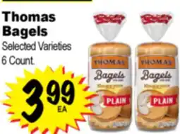Superior Grocers Thomas Bagels offer