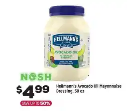 Grocery Outlet Hellmann's Avocado Oil Mayonnaise Dressing, 30 oz offer