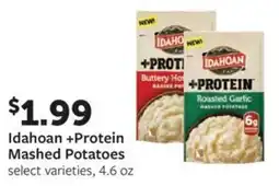 Fareway Idahoan +Protein Mashed Potatoes offer