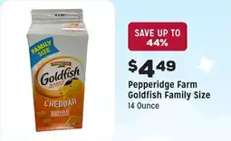 Grocery Outlet Goldfish Family Size offer