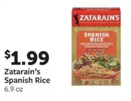 Fareway Zatarain's Spanish Rice offer