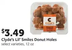Fareway Clyde's Lil' Smiles Donut Holes offer