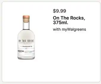 Walgreens On The Rocks, 375ml offer