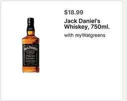 Walgreens Jack Daniel's Whiskey offer