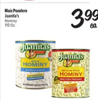 El Super Fresh Juanita's Hominy offer