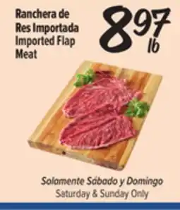 El Super Fresh Imported Flap Meat offer