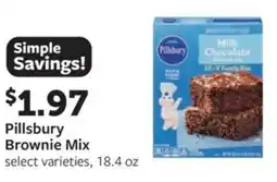 Fareway Pillsbury Brownie Mix offer
