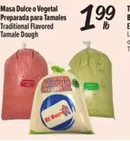 El Super Fresh Traditional Flavored Tamale Dough offer