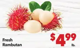 Vallarta Supermarkets Fresh Rambutan offer