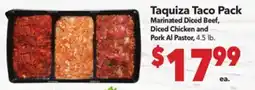 Vallarta Supermarkets Taquiza Taco Pack offer