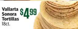 Vallarta Supermarkets Vallarta Sonora Tortillas offer