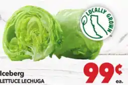 Vallarta Supermarkets Iceberg LETTUCE / LECHUGA offer