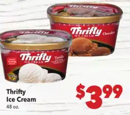 Vallarta Supermarkets Thrifty Ice Cream offer