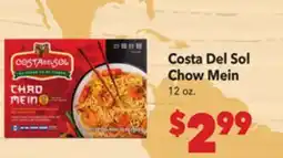 Vallarta Supermarkets Costa Del Sol Chow Mein offer