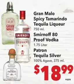 Vallarta Supermarkets Gran Malo Spicy Tamarindo Tequila Liqueur offer