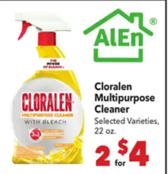 Vallarta Supermarkets Cloralen Multipurpose Cleaner offer