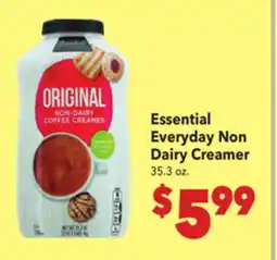 Vallarta Supermarkets Essential Everyday Non Dairy Creamer offer