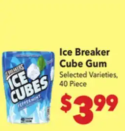 Vallarta Supermarkets Ice Breaker Cube Gum offer