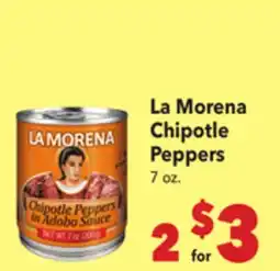 Vallarta Supermarkets La Morena Chipotle Peppers offer