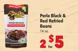 Vallarta Supermarkets Perla Black & Red Refried Beans offer