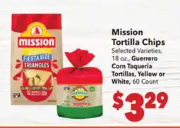Vallarta Supermarkets Mission Tortilla Chips offer