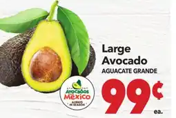 Vallarta Supermarkets Large Avocado / AGUACATE GRANDE offer