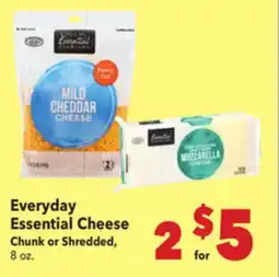 Vallarta Supermarkets Everyday Essential Cheese offer