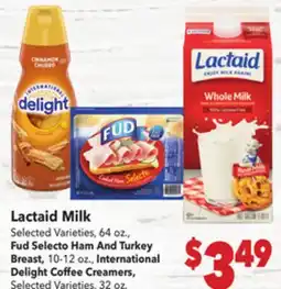 Vallarta Supermarkets Lactaid Milk offer