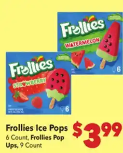 Vallarta Supermarkets Frollies Ice Pops offer