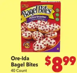 Vallarta Supermarkets Ore-Ida Bagel Bites offer