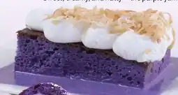 Vallarta Supermarkets Ube Tres Leches Slice offer