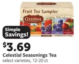 Fareway Celestial Seasonings Tea offer