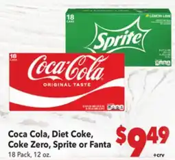 Vallarta Supermarkets Coca Cola, Diet Coke, Coke Zero, Sprite or Fanta offer