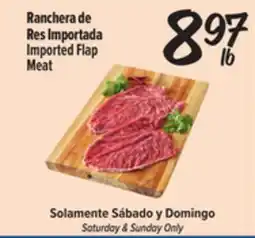 El Super Imported Flap Meat offer