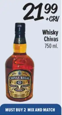 El Super Chivas Whisky offer