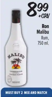 El Super Malibu Rum offer