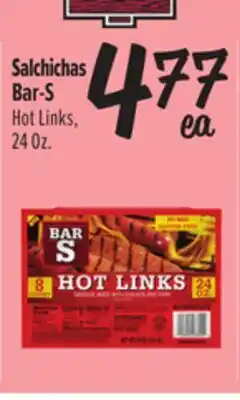 El Super Bar-S Hot Links offer