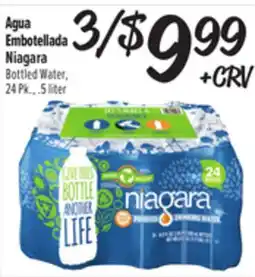 El Super Niagara Bottled Water offer
